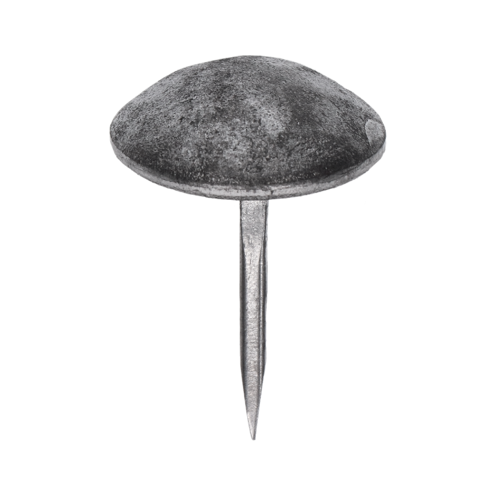 Ozdobný kovaný hřebík hlavička ø 31 x 12 mm, hrot 3 x 2 x 34 mm, bez povrchové úpravy