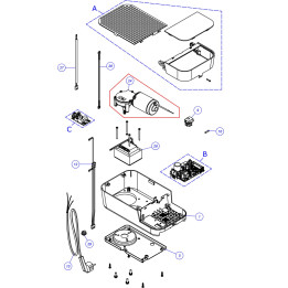 Redukční motor pro SPIDO1000 (MGDC02300)