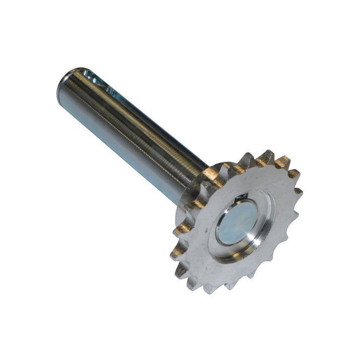 Hřídel Ø25,4 mm s ozubeným kolem Z=18