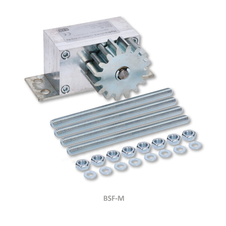 Hydraulická brzda pro posuvné brány ve svahu (zatížení 7Nm)