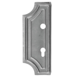 Štítek 277x104x2 mm, rozteč 90 mm, pro zámek ZM90/45H