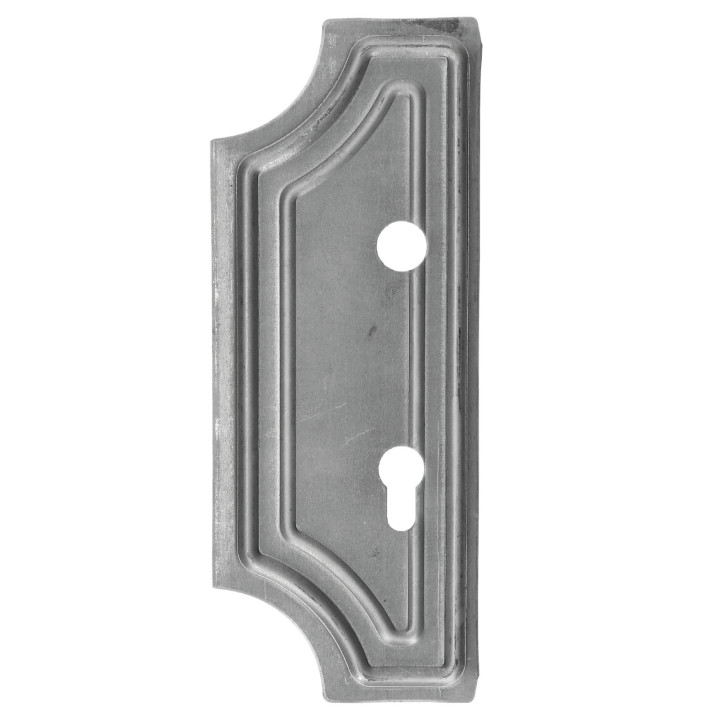 Štítek 277x104x2 mm, rozteč 90 mm, pro zámek ZM90/45H