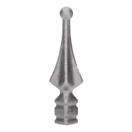 Špic 125 x 30 mm, napojení 20 x 20 mm, bez povrchové úpravy