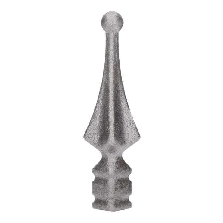 Špic 125 x 30 mm, napojení 20 x 20 mm, bez povrchové úpravy