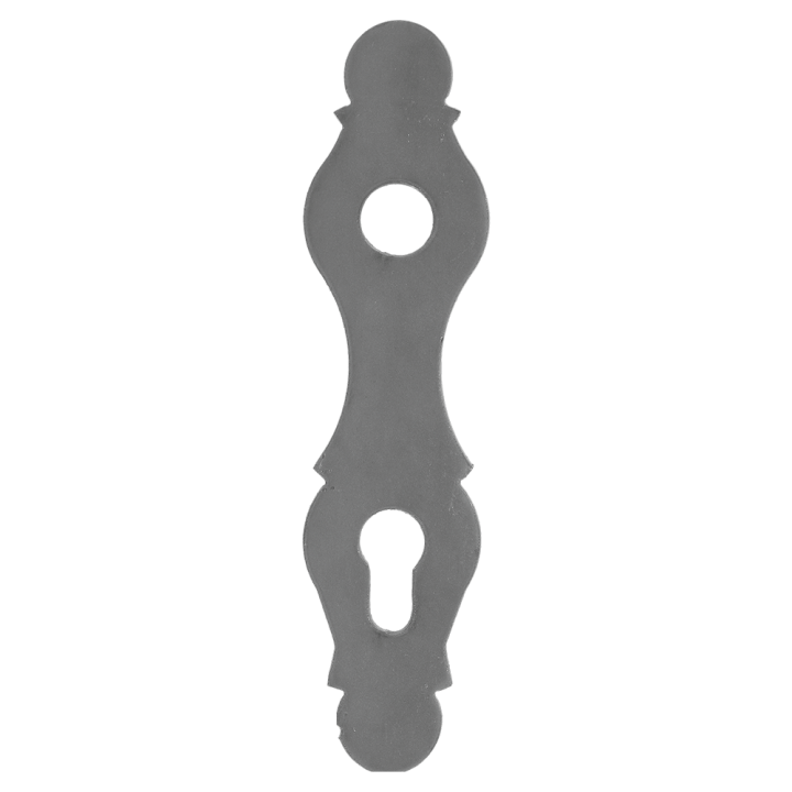 Kovaný štítek H 210 x L 52 mm, rozteč děr 90 mm