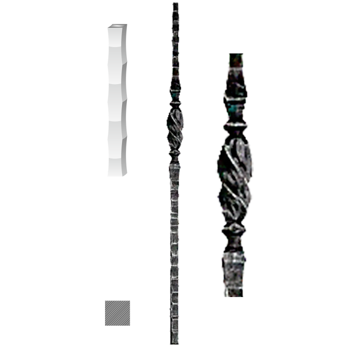 Tyč 25 x 25 x 1300 mm