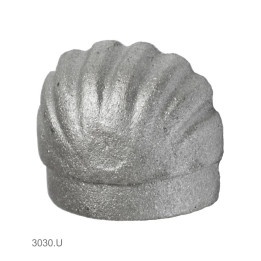 Ukončení na madlovou tyč dutou 45 x 20 x 40 mm (odlitek)