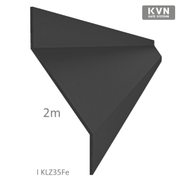 Z-profil lamela 2000 mm, bez povrchové úpravy