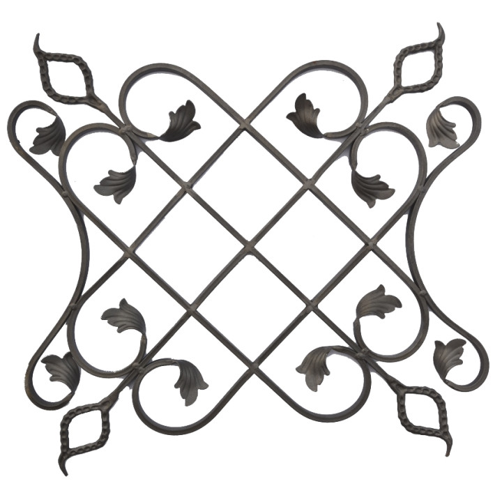 Ornament 670 x 640 mm, 16 x 8 mm