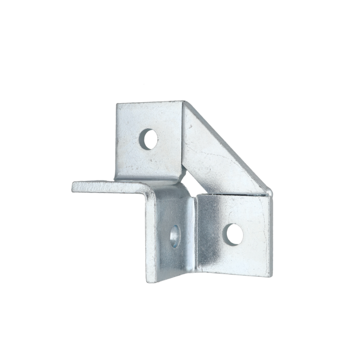Montážní úhelník 2x2 otvory pro profil 41x21 a 41x41