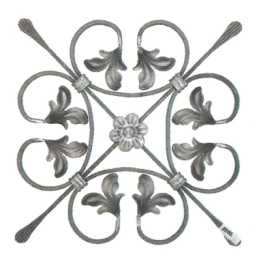 Ornament 340x340mm (profil hladký 12x6mm)