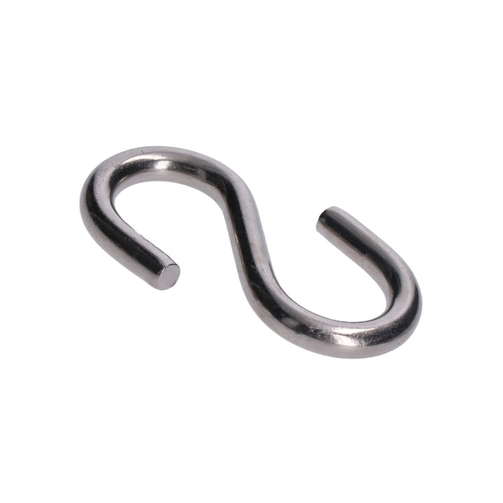S-hák symetrický art.8160 (A4/AISI 316) Ø6 - Ø8mm