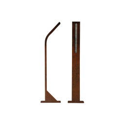 Venkovní LED osvětlení STIK S DOWN, barva CORTEN, H-404 mm