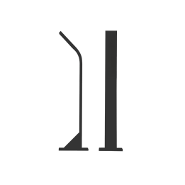 Venkovní LED osvětlení STIK S UP, barva RAL7016, H-404 mm