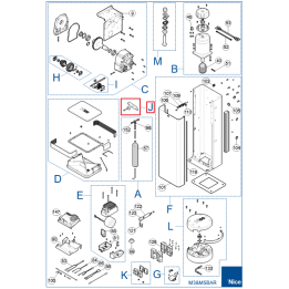 Vyvažovací páka pro M3BAR a M5BAR (SPAMG121A00)