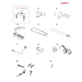 Odblokovací mechanismus s klíčem (041ASWG-0442)