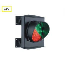 Semafor LED jednokomorový ASF, hliník, 24V DC
