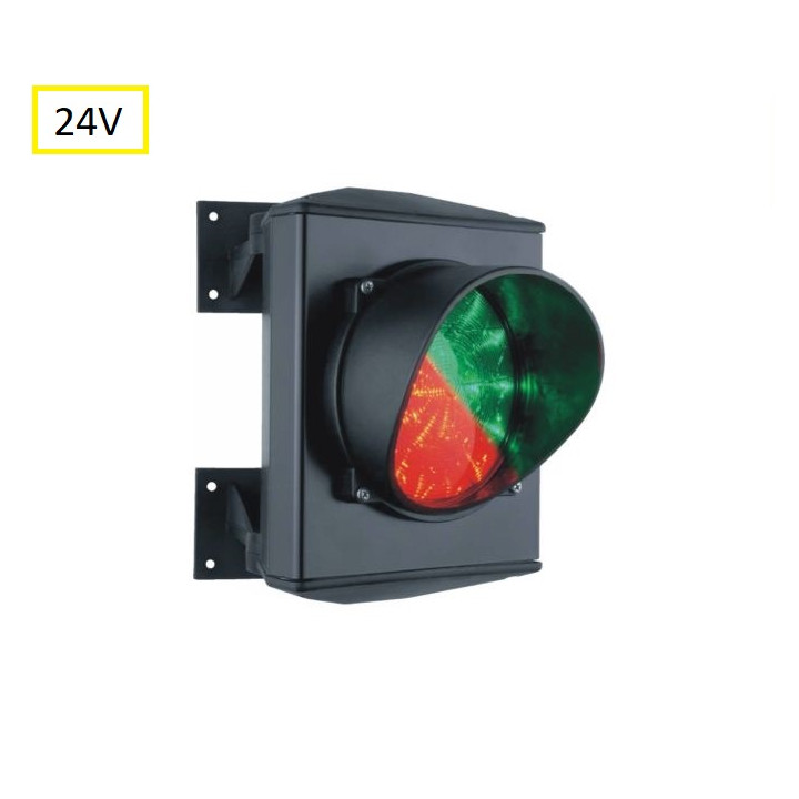 Semafor LED jednokomorový ASF, hliník, 24V DC