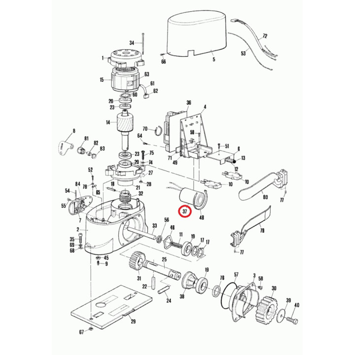 Kondenzátor 12uF (12U450.0727) pro Robo500