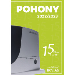 Tištěný katalog Pohony SK/CZ 2022-2023