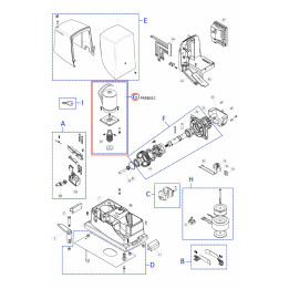 Kit motoru PRRB01C pro RB1000