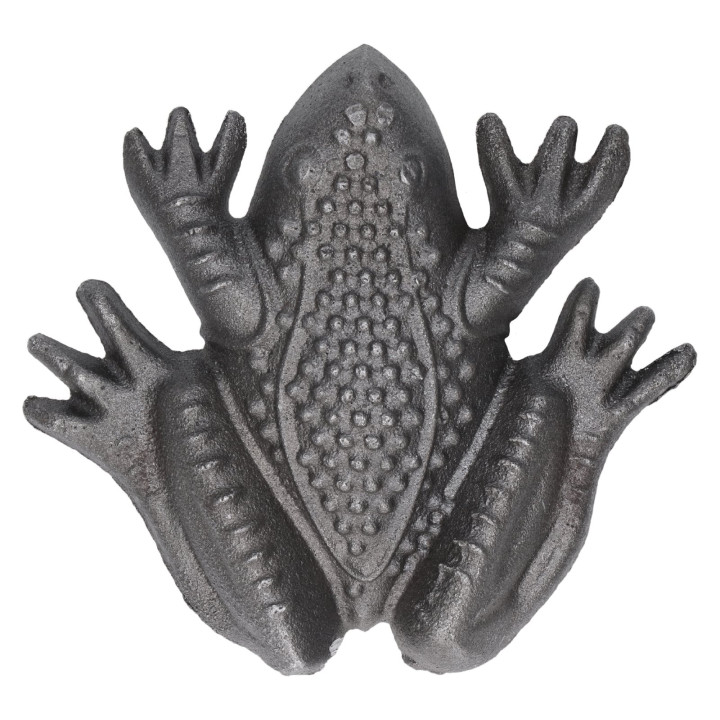 Dekorační prvek 95x100x8 mm žába odlitek