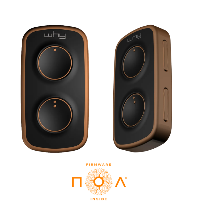 Vysílač Evo2 NOA MINI 4kanál, 433/868 MHz, tabák