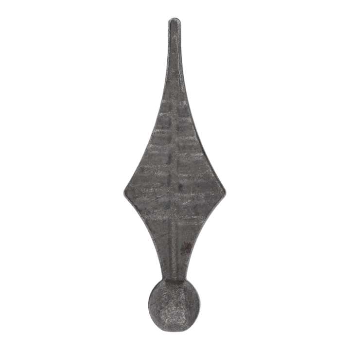 Kovaný hrot 160 x 54 mm, podstavec ø 30 mm, výkovek