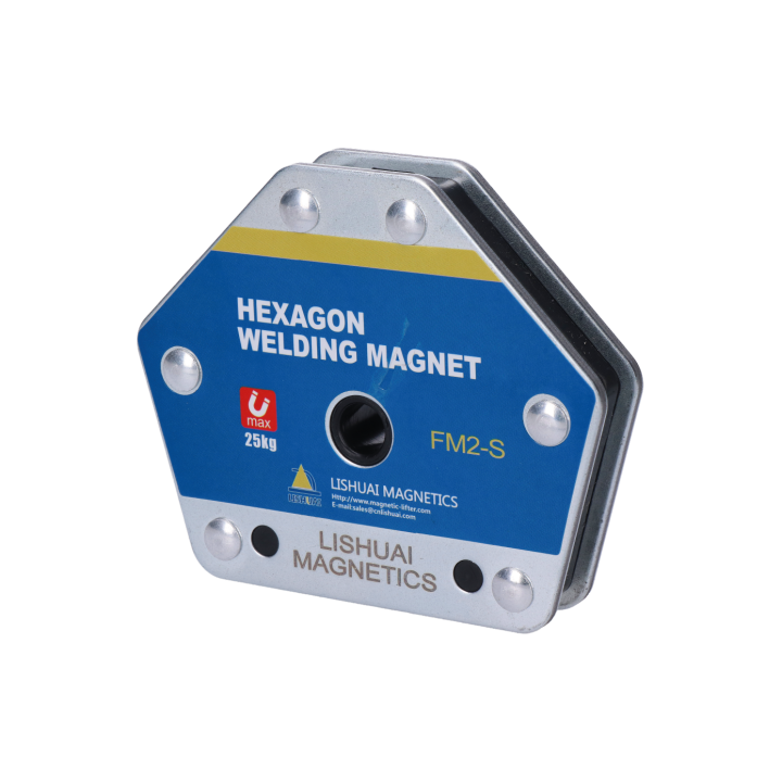 Svařovací magnet / svařovací úhel, zatížení 25 kg, měřící úhly 30°, 45°, 60°, 75°, 90°, 105°