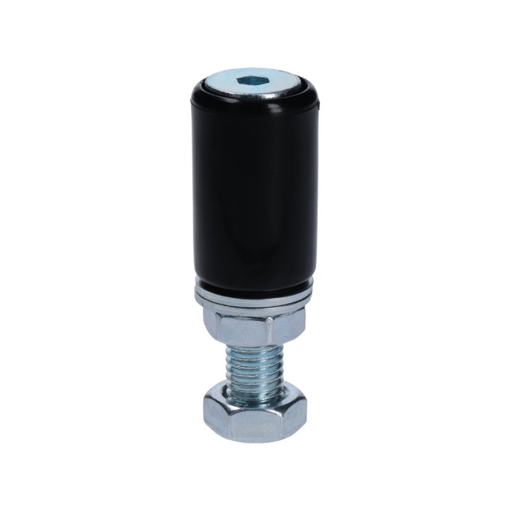 Polyamidový vodicí váleček D-25 mm, H-40 mm, M12 (pro horní vedení posuvných vrat)