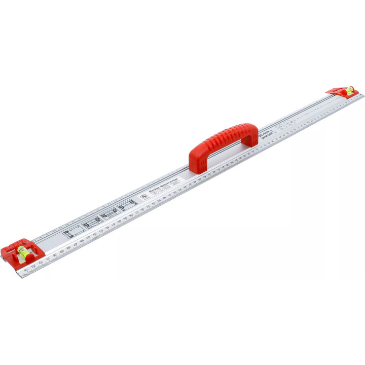 Značkovací pravítko s rukojetí a vodováhou 750mm