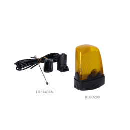 LED lampa KLED (230V) + TOPA433N (s 5m kabelem)