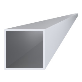 Hliníkový jekl 100 x 100 x 4 x 6000 mm, bez úpravy