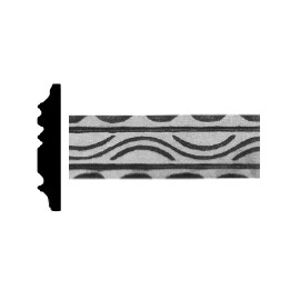 Madlovina vzorovaná 40x6 mm, dĺžka 3000 mm, cena za KUS