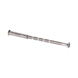 Šroub pro montáž kliky na dveře 4x60mm, pochromovaná ocel