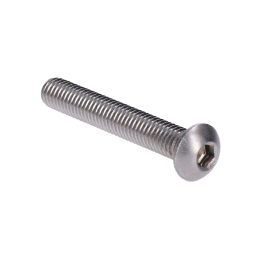 Nerezový šroub (M6x16mm) půlkulatá  hlava, imbus, DIN7380 /AISI304