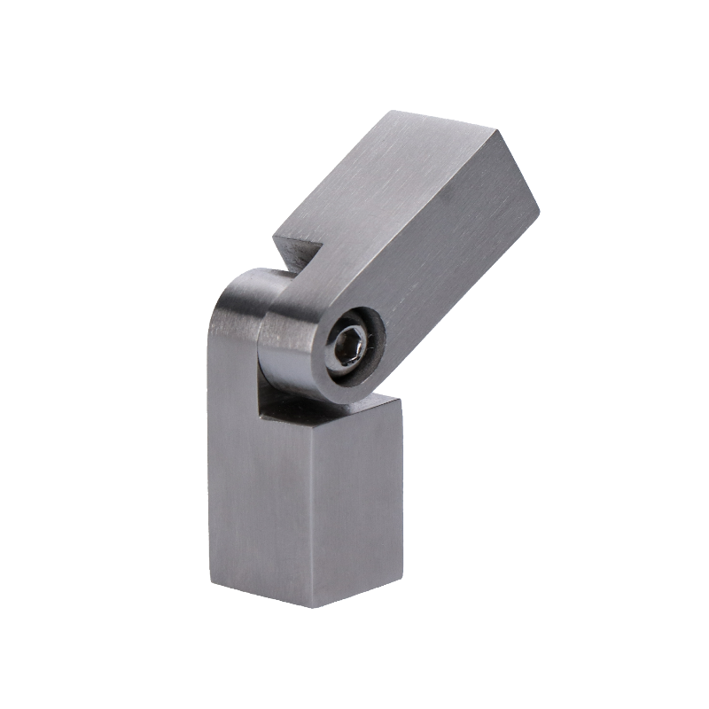 Spoj nastavitelný čtvercový (na tyč 12x12mm /délka=70mm), broušená nerez K320/AISI304